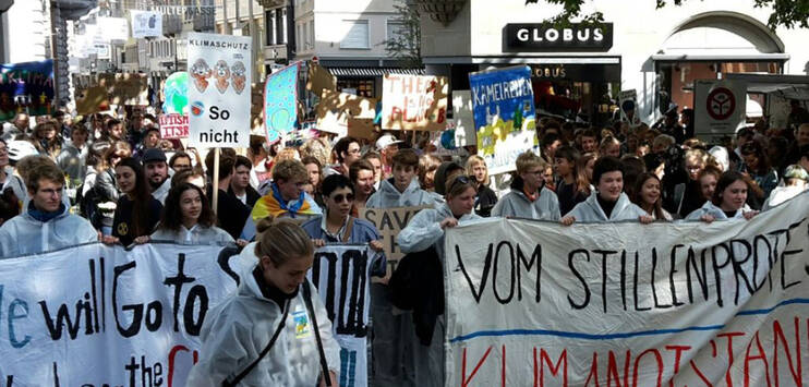 Demonstrieren soll in St.Gallen einfacher werden. (Archivbild: Michael Nyffenegger, Keystone-SDA)
