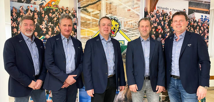 Der alte, neue Verwaltungsrat der Thurgauer Eishockey AG. (Bild: HC Thurgau)