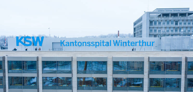 Jetzt ist das neue Gebäude fast bereit für seine Eröffnung. (Bild: Facebook/Kantonsspital Winterthur KSW)