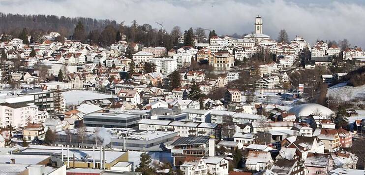 Die Gemeinde Heiden darf sich neu zur Agglomeration von St.Gallen zählen. (Bild: KEYSTONE/ENNIO LEANZA)