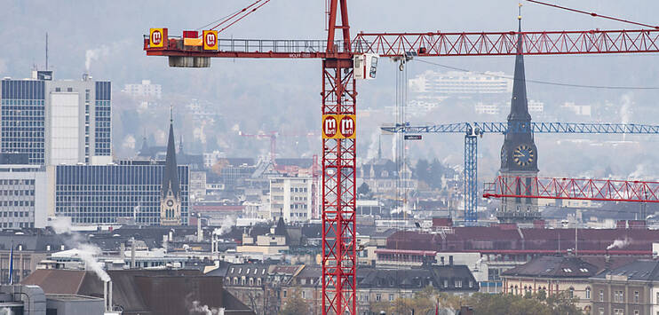 Wohnen in Zürich ist teuer: Die Stadt füllt deshalb einen Geldtopf mit 300 Millionen Franken. Damit soll gemeinnütziger Wohnraum gefördert werden. (Archivbild: KEYSTONE/ENNIO LEANZA)