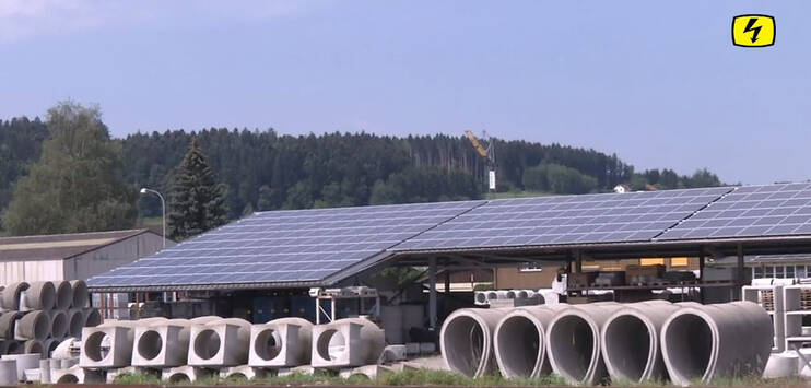 Der Kanton Schaffhausen will nun die Bevölkerung darauf aufmerksam machen, das Solaranlagen rentabel sind und vom Bund und Kanton gefördert werden. (Bild: Screenshot/TELE TOP)