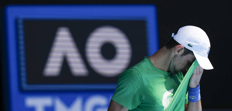 Der australische Immigrationsminister annulliert Novak Djokovics Visum. (Bild: AP Photo/Mark Baker, File)