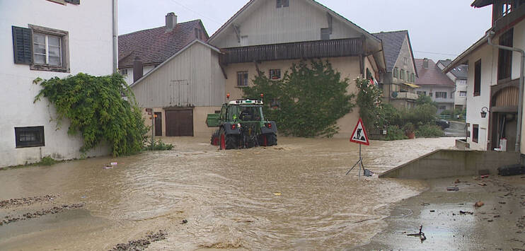 Das Jahr betrübte unter anderem durch Überflutungen. (Bild: BRK News)