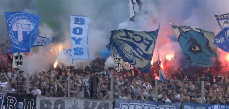 Die Stadtpolizei Zürich hat ein Stadionverbot für die FCZ Hooligans beantragt. (Archivbild: Screenshot TELE TOP)